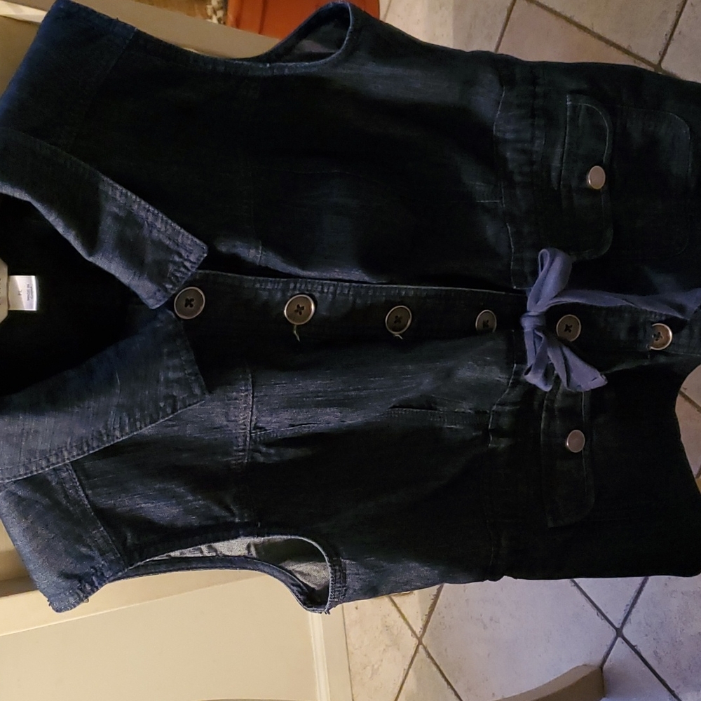 Christopher & Banks Jean Vest